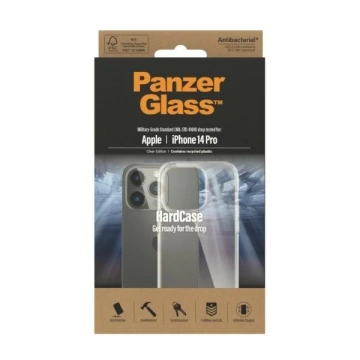 Чохол Etui PanzerGlass HardCase для iPhone 14 Pro 6,1" Antibacterial Military grade transparent 0402