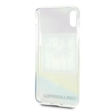 Karl Lagerfeld KLHCI65IRKD Pevné puzdro na iPhone Xs Max Kalifornia Dreams