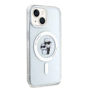 Etui Karl Lagerfeld KLHMP15SHGKCNOT do iPhone 15 6.1" transparent hardcase Karl
