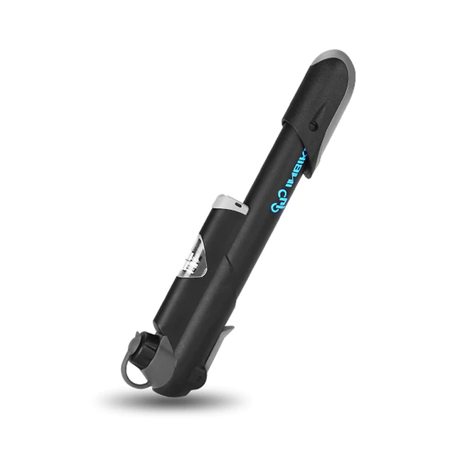 Alogy Bike Pump ручний велосипедний насос з манометром Чорний