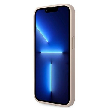 Etui Guess GUHCP14LG4GFPI для Apple iPhone 14 Pro 6,1" różowy/рожевий жорсткий чохол 4G Metal Gold Logo