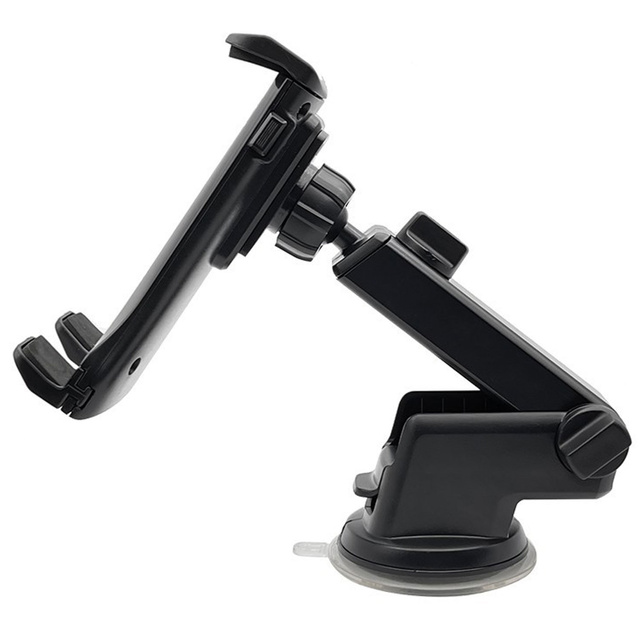 Car phone holder tablet windshield strong adjustable 4.7-11 inches black