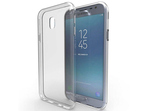 Alogy silikónové puzdro kryt puzdro pre Samsung Galaxy J3 2018 transparentné