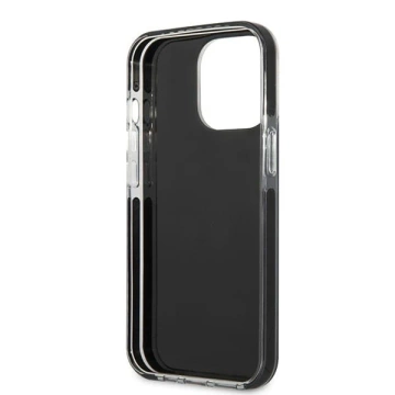 Etui Karl Lagerfeld KLHCP13XTPE2TK do iPhone 13 Pro Max 6,7" hardcase czarny/black Karl&Choupette Head