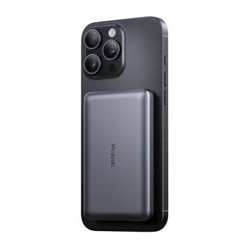 Magnetische Powerbank MagSafe Mcdodo Schwarz 10000mAh 20W Schwarz