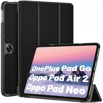 Puzdro na OnePlus Pad Go/Oppo Pad Air 2/Oppo Pad Neo 11,4" obal na tablet Puzdro Alogy Book Black