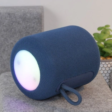 HOCO HC30 Bluetooth Speaker 5W RGB LED Blue Portable