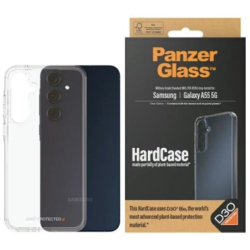 Kryt Samsung Galaxy A55 5G PanzerGlass HardCase D3O, číry