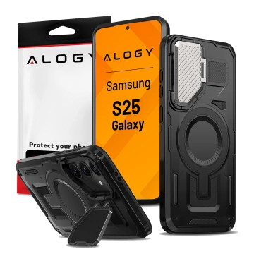 Puzdro pre Apple iPhone 16 Pro Max Alogy Anti-Shock Hybrid Case pre MagSafe Transparent