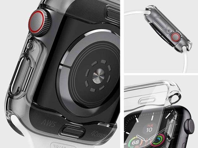 Etui Spigen Ultra Hybrid для Apple Watch Series 4/5/6/SE 40mm Crystal Clear