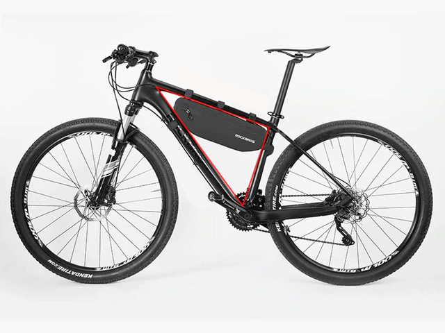 Taška na puzdro, taška na bicykel pod rám RockBros AS-043 Black