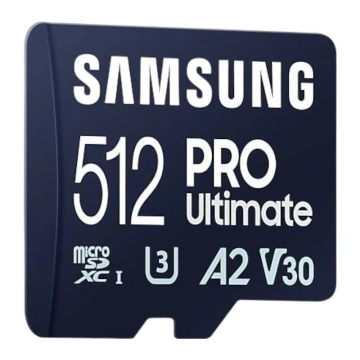 Samsung 512GB microSDXC PRO Ultimate 200MB/s UHS-I/U3 Memory Card (MB-MY512SB/WW)