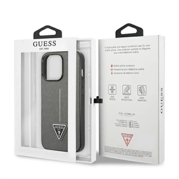 Etui Guess GUHCP13XPSATLG do iPhone 13 Pro Max 6,7" hardcase SaffianoTriangle Logo