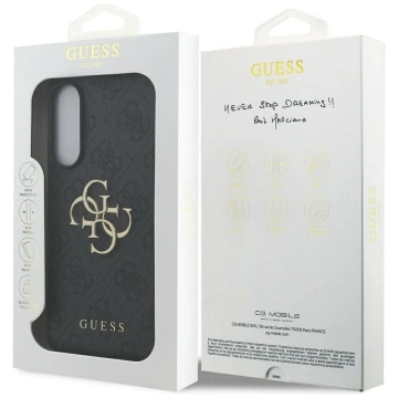 Etui Guess 4G Big Logo do Samsung Galaxy S25 Edge Czarny