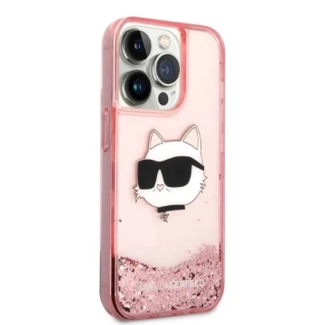 Etui Etui Karl Lagerfeld KLHCP14LLNCHCP для iPhone 14 Pro 6,1" Hardcase Glitter Choupette Head