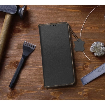 Шкіряний чохол Smart Pro Book для Samsung S25 Edge, чорний