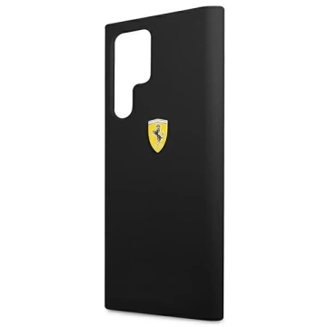 Ferrari Hardcase for Samsung Galaxy S22 Ultra black/black hardcase On Track Silicone