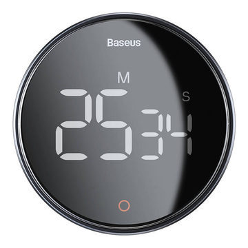 Kitchen timer Baseus Heyo Pro Dark digital rotary timer Gray
