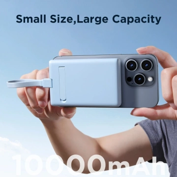 Магнітний зовнішній акумулятор Joyroom JR-PBM01 20 Вт 10000 мАг з базою MagSafe