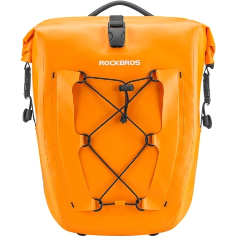 Rockbros 30140022003 Fahrradtasche für Gepäckträger, 32 l, Orange