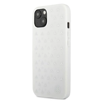 Etui Mercedes MEHCP13SESPWH для iPhone 13 mini 5,4" hardcase Silver Stars Pattern