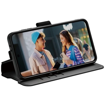 Pouzdro peněženka CARE by PanzerGlass s stojánkem pro Samsung Galaxy A36 5G, černé