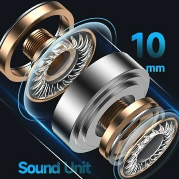 Bluetooth 5.1 sluchátka USAMS TWS řady BH bezdrátová červená/červená BHUBH03