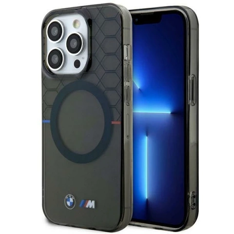 Etui BMW BMHMP14XHGPK do iPhone 14 Pro Max 6.7" hardcase Pattern MagSafe