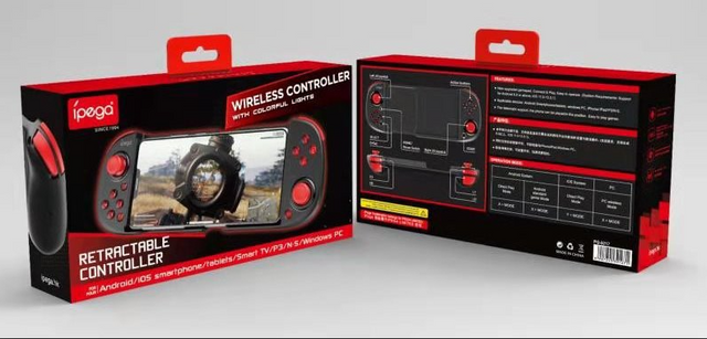 IPega PG-9217A Wireless / GamePad-Controller mit Telefonhalterung