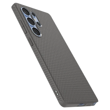 Etui do Samsung Galaxy S25 Ultra Marble Grey Spigen Liquid Air