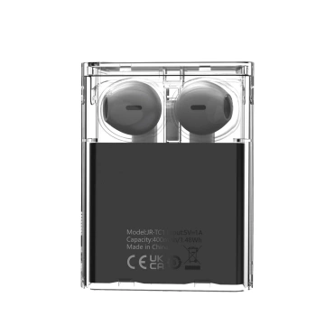Joyroom JR-TC1 IceLens Series LED Bluetooth 5.3 TWS Kopfhörer – Schwarz