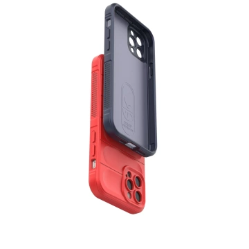 Чохол Magic Shield Case для iPhone 12 Pro еластичний броньований чохол бордовий