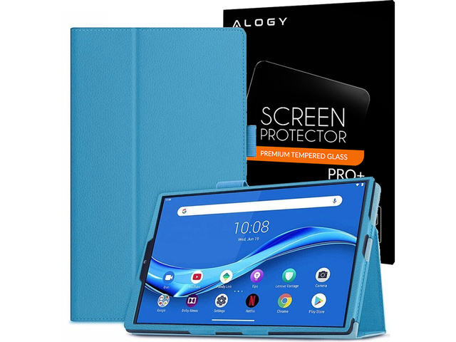 Alogický kryt stojanu pro Lenovo M10 Gen.2 TB-X306 modré sklo