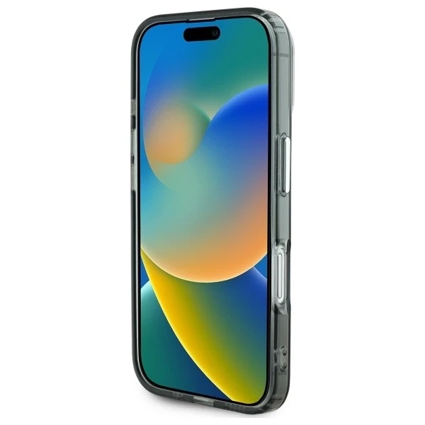 Pouzdro Karl Lagerfeld pro iPhone 16 6.1" Black MagSafe IML Monogram Karl