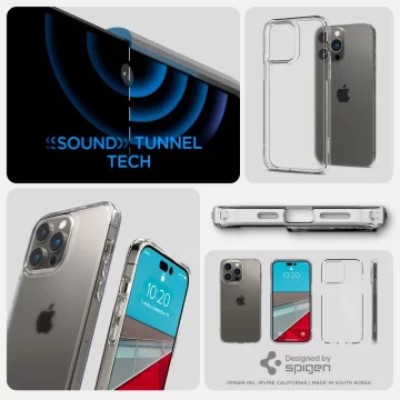 Spigen ultra hybrid iphone 14 pro max frost klar
