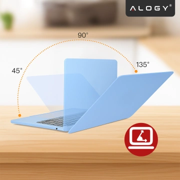 Pouzdro pro Apple MacBook Air 13 / 13,3" 2018–2021 (M1 A2337/A2179/A1932) – Flexibilní, matné ochranné pouzdro, lehké a odolné – Alogy AirGuard™ Lavender