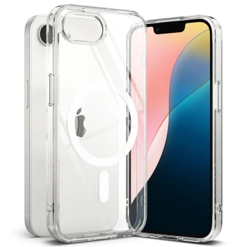 Puzdro Ringke Fusion Magnetic MagSafe pre iPhone 16e, číre
