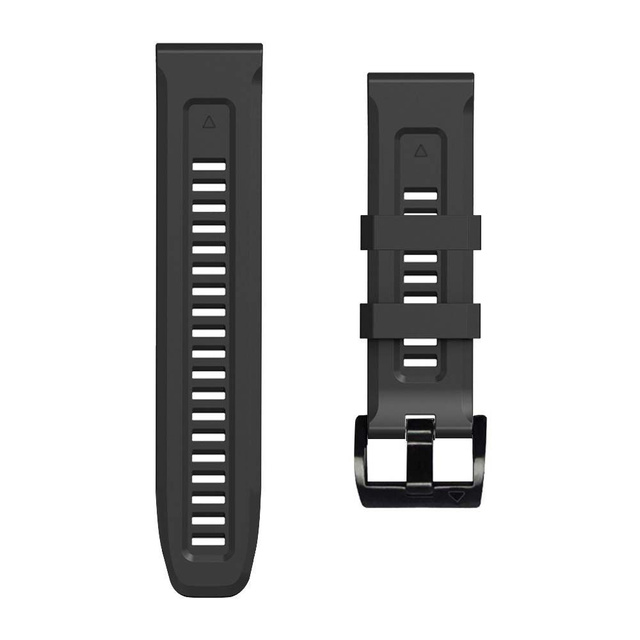 Pasek sportowy Iconband до Garmin Fenix 3 / 5X / 3HR / 5X Plus / 6X / 6X Pro / 7X Чорний