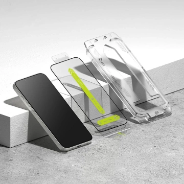 Szkło Hartowane do iPhone 13 / 13 Pro / 14 / 16e Ringke Easy Slide 2-Pack Clear