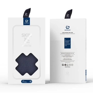 Чохол Dux Ducis Skin X2 для iPhone 14 Plus з магнітним клапаном синій