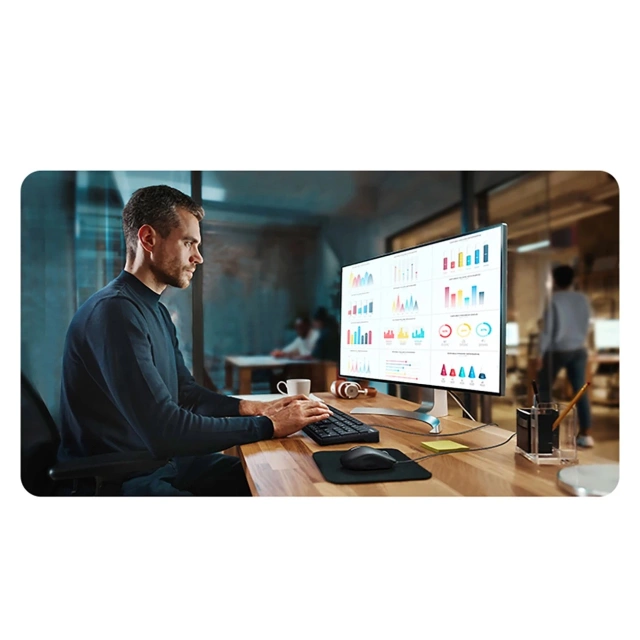 Дротова клавіатура Ugreen KU004 90875 1,5 м для Windows / MacOS - чорна