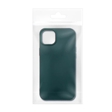 Ochranné pouzdro MATT case pro iPhone 15 Pro, tmavě zelené