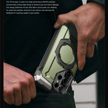 Puzdro pre Samsung Galaxy S25 Ultra Supcase UB Grip Mag MagSafe Guldan