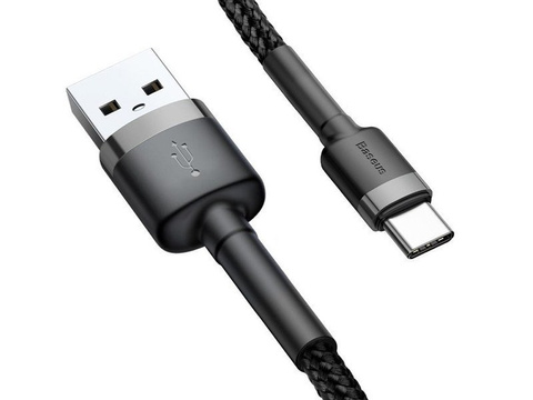 Kabel Baseus Kabel USB-C Typ C 2A 3m šedý