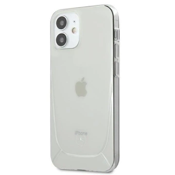 Etui ochronne Mercedes MEHCP12SARCT do Apple iPhone 12 Mini 5,4" čirý pevný obal Transparent Line