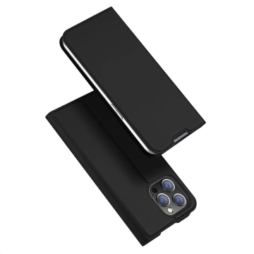 Dux Ducis Skin Pro Holster Flip Cover pre iPhone 14 Pro Max čierny