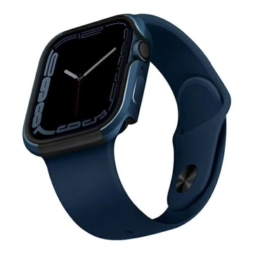 Захисний чохол UNIQ Valencia для Apple Watch Series 4/5/6/7/8/SE 45/44mm blue/blue