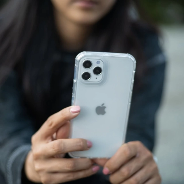 Броньований прозорий чохол Raptic Clear Case iPhone 14 Pro Max