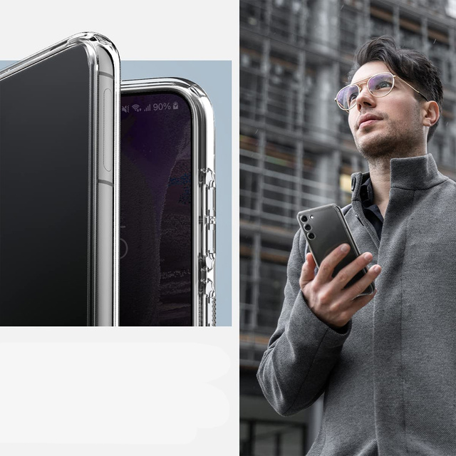 Etui na telefon Spigen Ultra Hybrid do Samsung Galaxy S23 Plus Crystal Clear