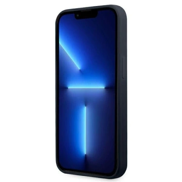 BMW BMHCP13XSTRONG Phone Case for Apple iPhone 13 Pro Max 6.7" navy blue/navy hardcase Silicone Signature